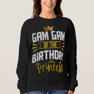 Game spel van de verjaardag prinses feestje bday c trui