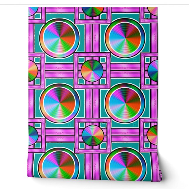 Game Stick Digitale Print Behang Behang (Afrollen)