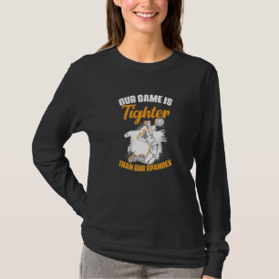 Game strakker dan Spandex Sport Game Beachvolleyba T-shirt