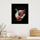 Game-strategie voor Chess Master Board Poster (Keuken)