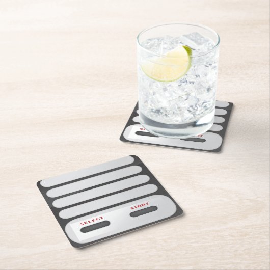 Game System Controller Kartonnen Onderzetters (Insitu)