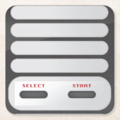 Game System Controller Kartonnen Onderzetters (Voorkant)