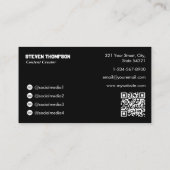 Game Tester Gamer Content Creator Volledige foto Visitekaartje (Achterkant)