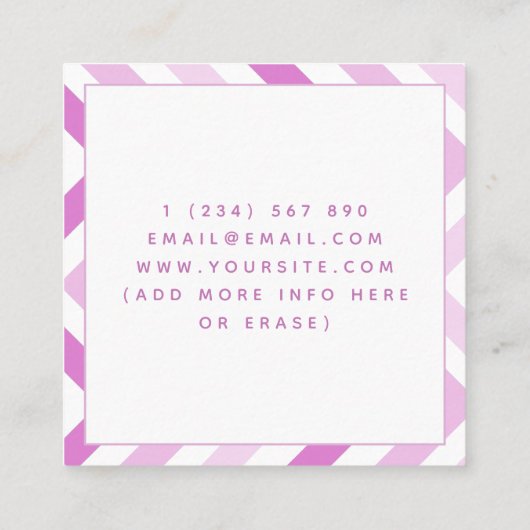 Game Tester Ontwikkelaar Retro Controller Gadget P Vierkante Visitekaartje (Achterkant)