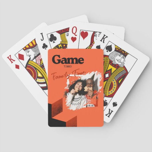 Game Tijd Poker Kaarten (Achterkant)