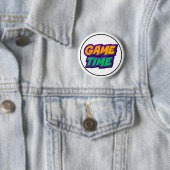 Game Time Sports Hype Motivatie Ronde Button 5,7 Cm (In situ)