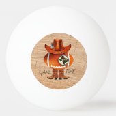 "GAME TIME" Texas Dallas Football Fan Ping Ba Pingpongbal (Achterkant)