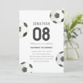 Game Time Voetbal Football Boy Verjaardag Kaart (Staand voorkant)