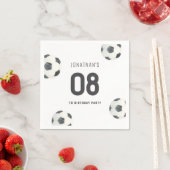 Game Time Voetbal Football Boy Verjaardag Servet (Insitu)