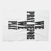 GAME TOWEL! We bidden voor we spelen Theedoek (Horizontaal)