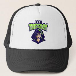 Game Tuesday is on - in green Trucker Pet