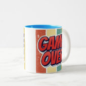 Game Tweekleurige Koffiemok (Voorkant rechts)