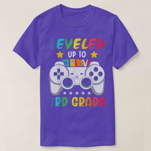 Game van de derde klas tot de school t-shirt (Design voorkant)