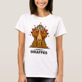 Game van Giraffes T-shirt (Voorkant)