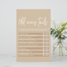 Game van oude Baby showers met een minimalistisch 