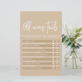 Game van oude Baby showers met een minimalistisch 