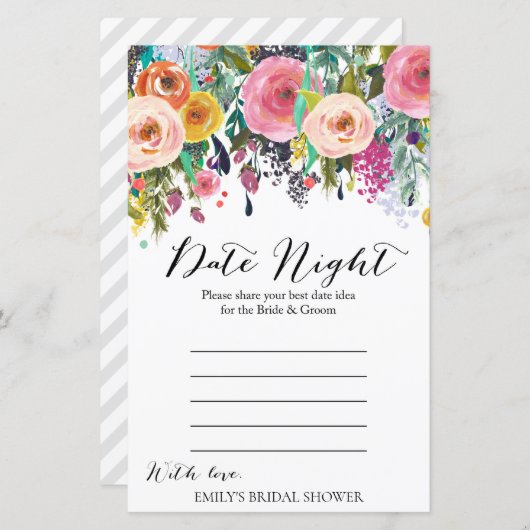 Game van Vrijgezellenfeest van tuin, AFGEDRUKT (Voorkant / Achterkant)