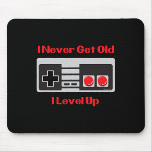 Game Verjaardag Shirt Funny Gaming Shirt voor volw Muismat