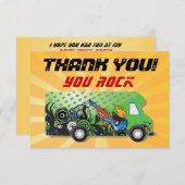 GAMe-vrachtwagen bedankt (Voorkant / Achterkant)