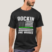 Game Warden Conservation Officer 11 T-shirt (Voorkant)