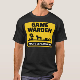 Game Warden Conservation Officer Gamekeeper T-shirt