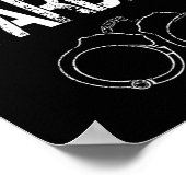 Game Warden Handboeien Lazy Halloween Kostuum Poster (Hoek)