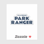 Game Warden Wildlife Conservation Law Enforcement Sticker (Vel)