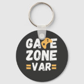 Game Zone VAR Text Design Sleutelhanger (Voorkant)