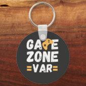 Game Zone VAR Text Design Sleutelhanger (Voorkant)