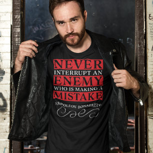 Gameadvies van Napoleon Bonaparte T-shirt