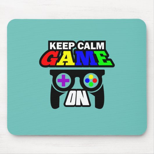 Gamecadeautje Kalm houden Muismat (Voorkant)