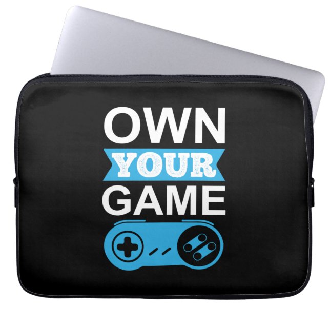 Gamecadeautje voor je game laptop sleeve (Voorkant)