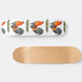 Gamecock Blue Red Rooster Persoonlijk Skateboard (Horizontaal)