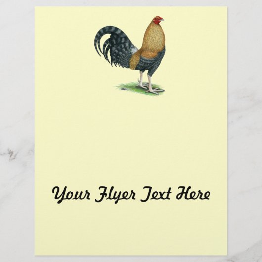 Gamecock: Dom of Crele Flyer (Voorkant)