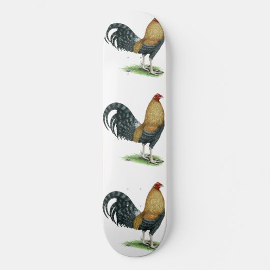 Gamecock:  Dom of Crele Skateboard (Voorkant)
