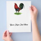 Gamecock: Donkerrood Flyer (Hand)