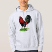 Gamecock: Donkerrood Hoodie (Voorkant)