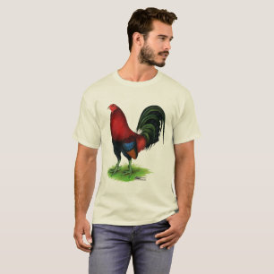 Gamecock:  Donkerrood T-shirt
