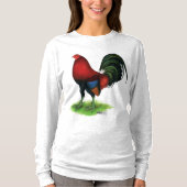 Gamecock: Donkerrood T-shirt (Voorkant)