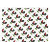 Gamecock:  Donkerrood Tafelkleed (Voorkant (Horizontaal))