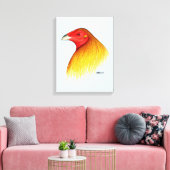 Gamecock Dubbed Canvas Afdruk (Insitu (Woonkamer))