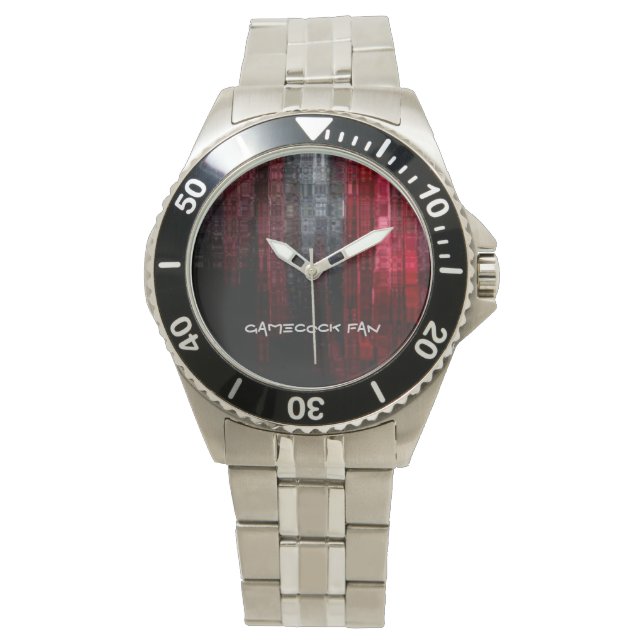 Gamecock Fan Horloge (Voorkant)