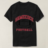 gamecock-football t-shirt (Design voorkant)