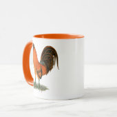 Gamecock Ginger Red Rooster Mok (Voorkant links)