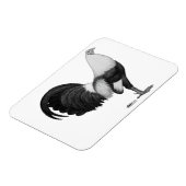 Gamecock Grey Duckwing Magneet (Linkerzijde)