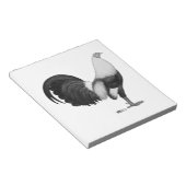 Gamecock Grey Duckwing Notitieblok (Schuin)