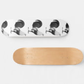 Gamecock Grey Duckwing Skateboard (Horizontaal)