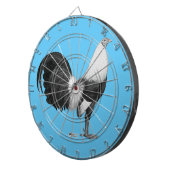 Gamecock Grijze Duckwing Dartbord (Voorkant Rechts)