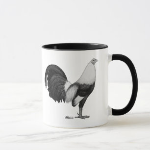 Gamecock Grijze Duckwing Mok