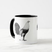 Gamecock Grijze Duckwing Mok (Voorkant links)